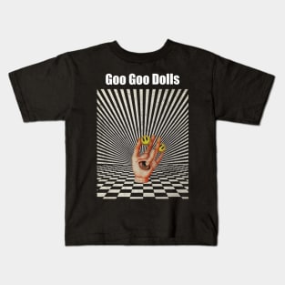 Illuminati Hand Of Goo Goo Dolls Kids T-Shirt